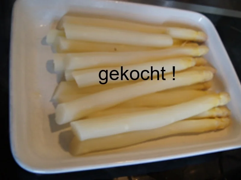 Weißer Spargel mit Fischfilet à la Bordelaise - Rezept - Bild Nr. 6