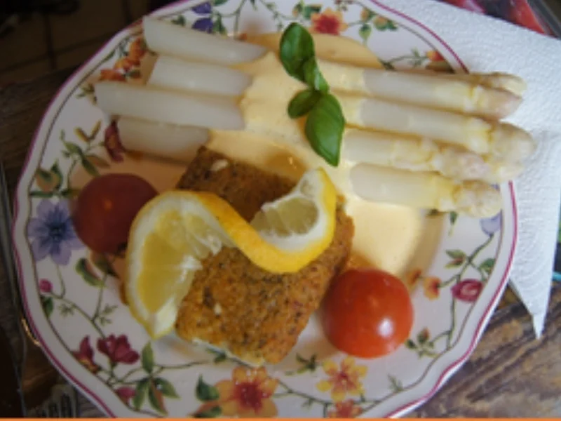 Weißer Spargel mit Fischfilet à la Bordelaise - Rezept - Bild Nr. 11