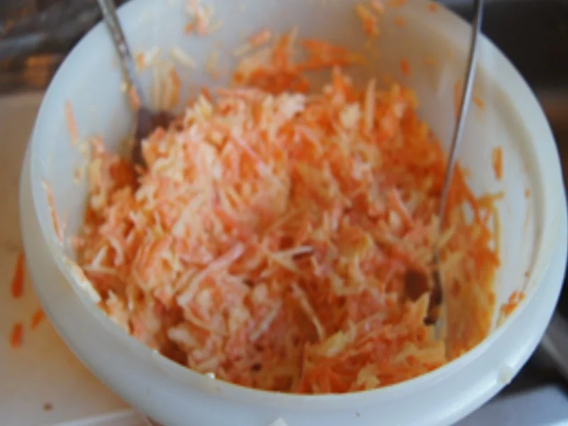 Möhren-Sellerie-Apfel-Salat - Rezept - Bild Nr. 5