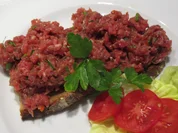 Fleisch: Handgeschabtes Tatar - Rezept - Bild Nr. 16518