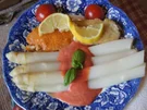 Spargel mit Tomatensauce und Seelachsfilet-Duo - Rezept - Bild Nr. 16519