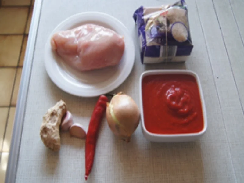 Indisches Curry mit Hähnchenbrustfilet und Basmatireis - Rezept - Bild Nr. 3