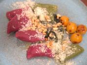 Pasta mit Ricotta-Zitronen- und Pilzfüllung - Rezept - Bild Nr. 2