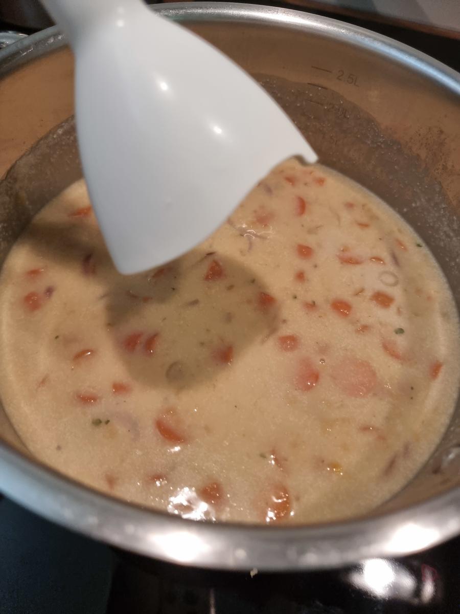 Indische Möhren-Linsen-Suppe - Rezept - Bild Nr. 16530