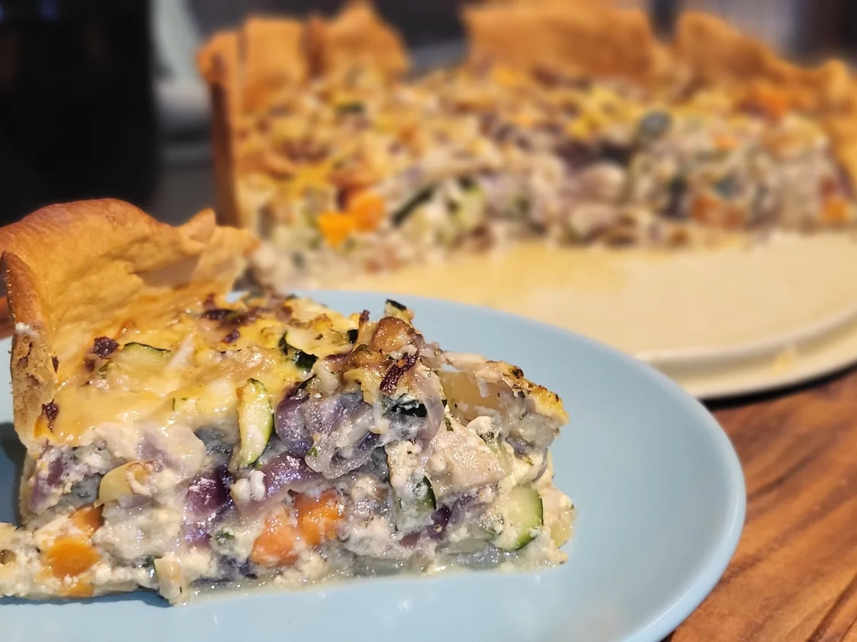 Rezept: BiNe` S GEMÜSEQUICHE Bild Nr. 2 BiNe` S GEMÜSEQUICHE - Rezept - Bild Nr. 2