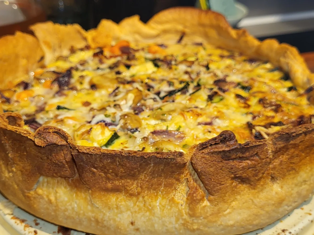 Rezept: BiNe` S GEMÜSEQUICHE Bild Nr. 4 BiNe` S GEMÜSEQUICHE - Rezept - Bild Nr. 4