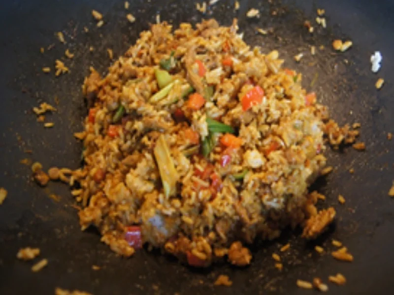 Indonesischer Curryreis mit Hähnchenbrustfilet - Rezept - Bild Nr. 16539