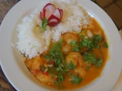 Rotes Tiger-Garnelen Curry mit Jasmin-Reis - Rezept - Bild Nr. 2