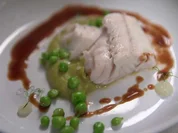 Gedämpfter Zander mit Soja und Erbse - Rezept - Bild Nr. 16524