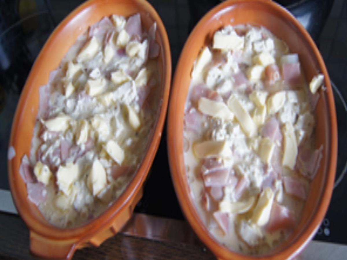Überbackener Spargel mit Käse-Ei-Milch - Rezept - Bild Nr. 16530