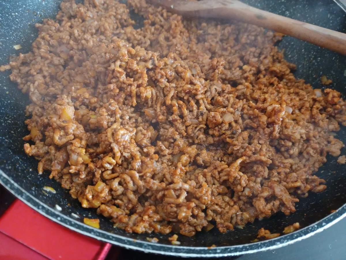 Rezept: Süßkartoffel - Hackfleisch - Auflauf Bild Nr. 16567 Süßkartoffel - Hackfleisch - Auflauf - Rezept - Bild Nr. 16567