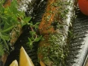 Kräutermakrelen mit Apfelsauce - Rezept