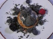 Brownie mit Fruchtpüree und Schokomousse - Rezept - Bild Nr. 2