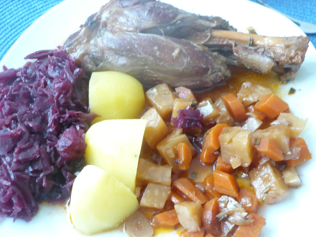 Geschmorte Lammhaxen - Rezept - Bild Nr. 16588