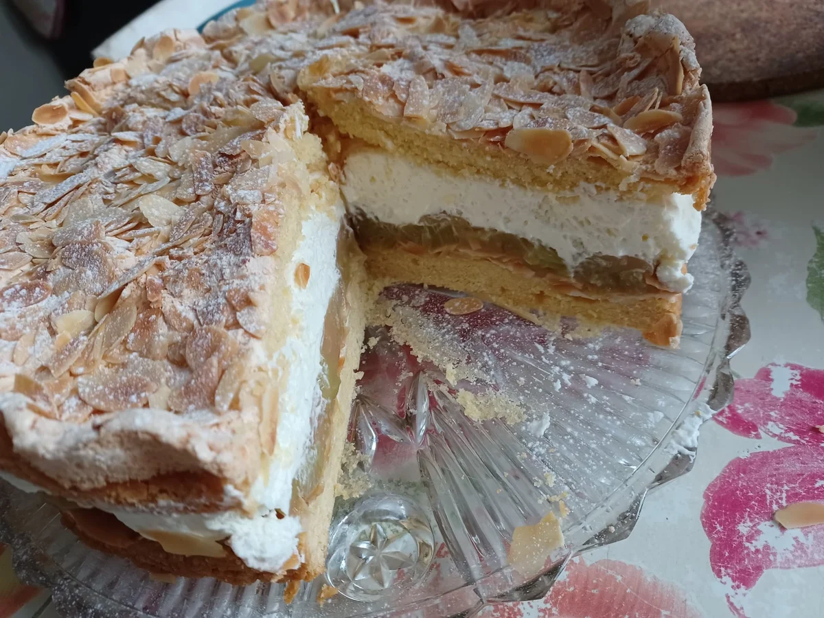 Rezept: Rhabarber - Torte Bild Nr. 16590 Rhabarber - Torte - Rezept - Bild Nr. 16590