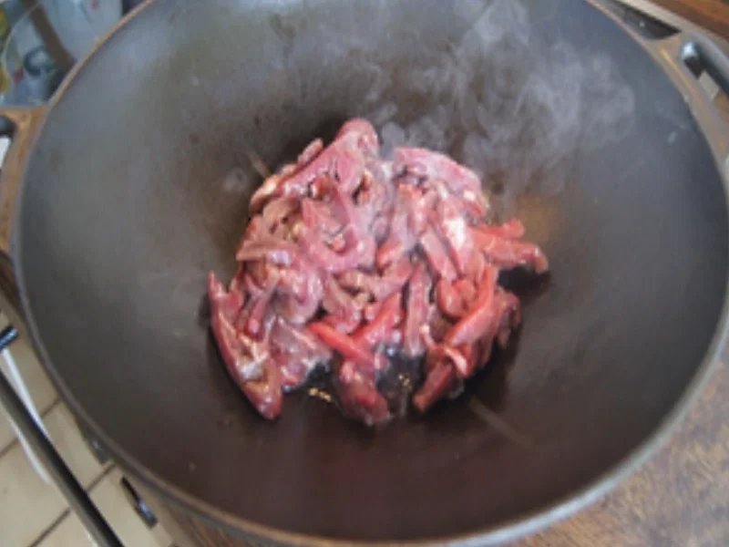 Rezept: Rindfleisch mit Gemüsemix und Basmatireis Bild Nr. 16583 Rindfleisch mit Gemüsemix und Basmatireis - Rezept - Bild Nr. 16583