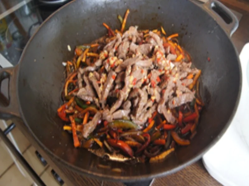 Rezept: Rindfleisch mit Gemüsemix und Basmatireis Bild Nr. 16589 Rindfleisch mit Gemüsemix und Basmatireis - Rezept - Bild Nr. 16589