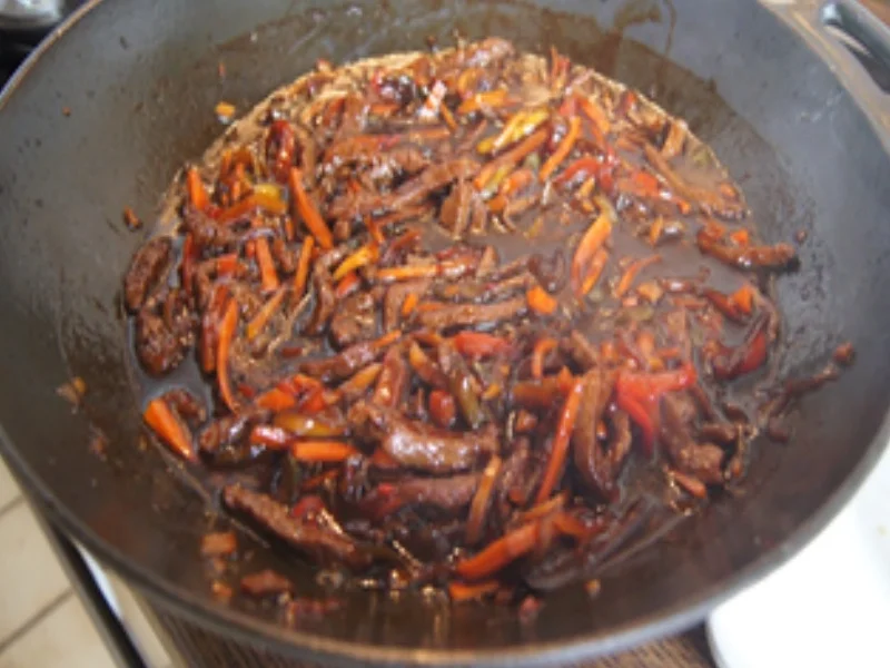 Rezept: Rindfleisch mit Gemüsemix und Basmatireis Bild Nr. 16592 Rindfleisch mit Gemüsemix und Basmatireis - Rezept - Bild Nr. 16592