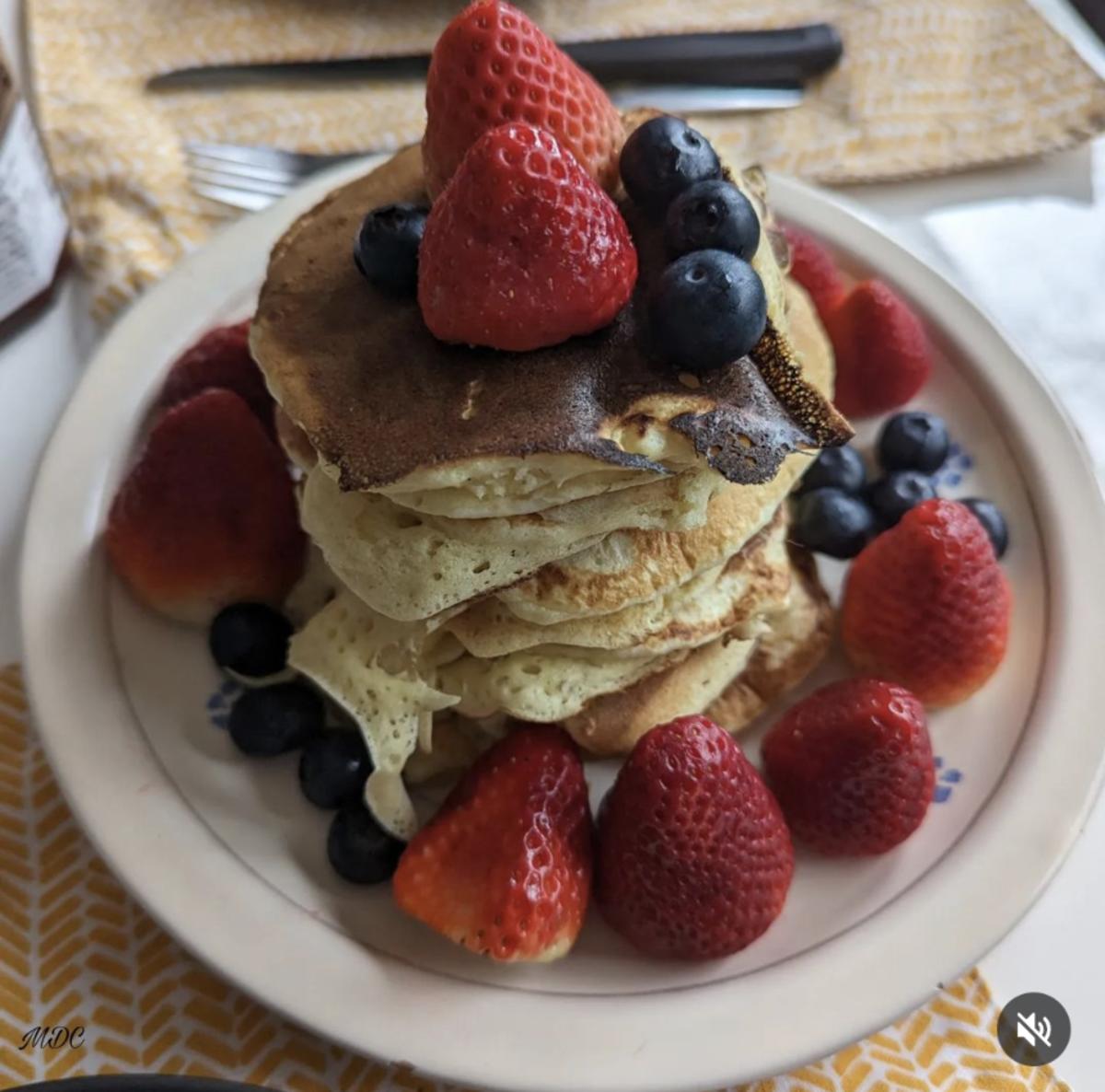 Pancakes Sehr lecker und einfach Rezept mit Bild kochbar.de