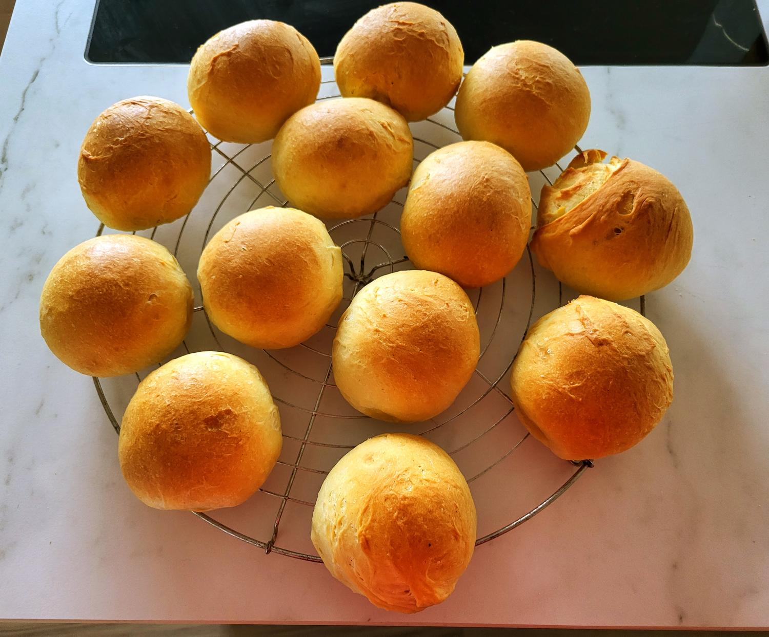 Brioche Burger Buns Rezept mit Bild kochbar.de