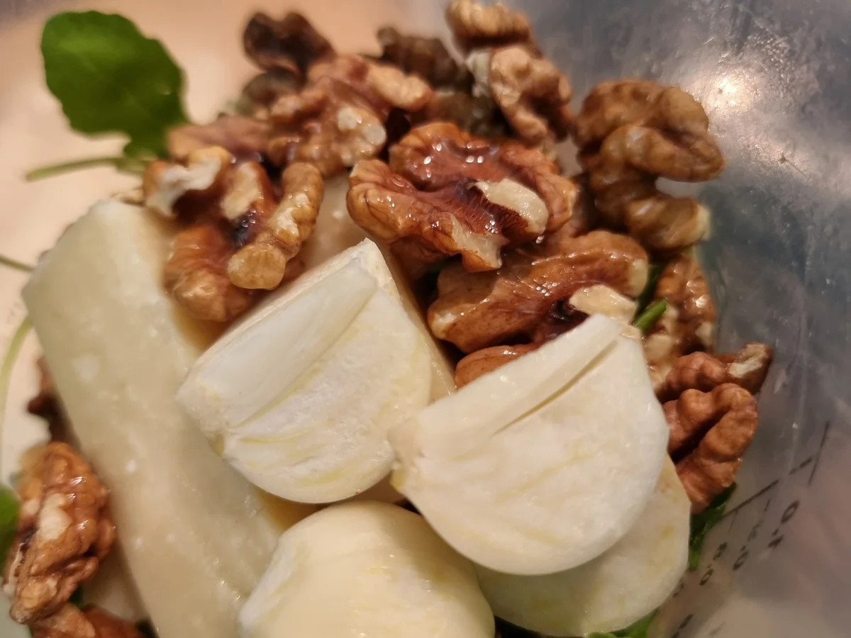 Spaghetti mit Spargel und Rucola-Pesto - Rezept - Bild Nr. 16578