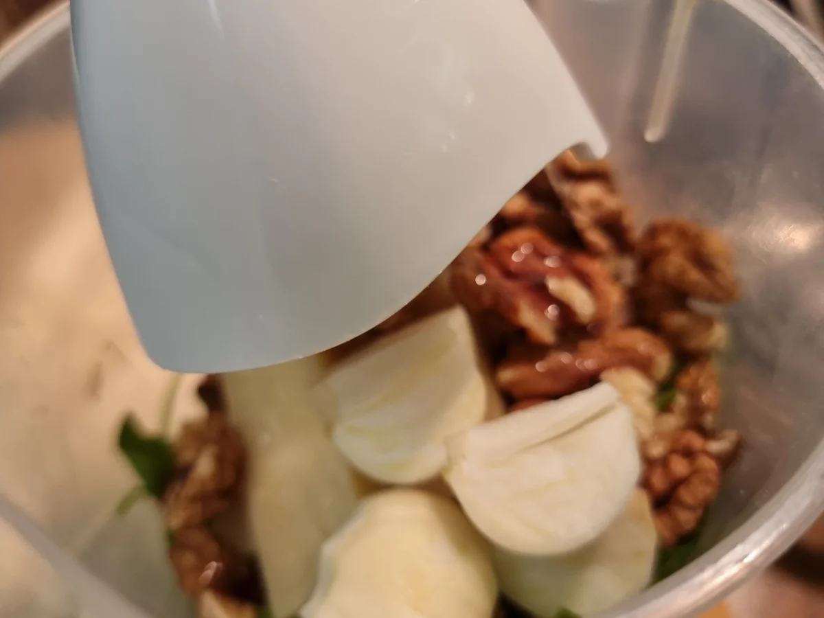 Spaghetti mit Spargel und Rucola-Pesto - Rezept - Bild Nr. 16579