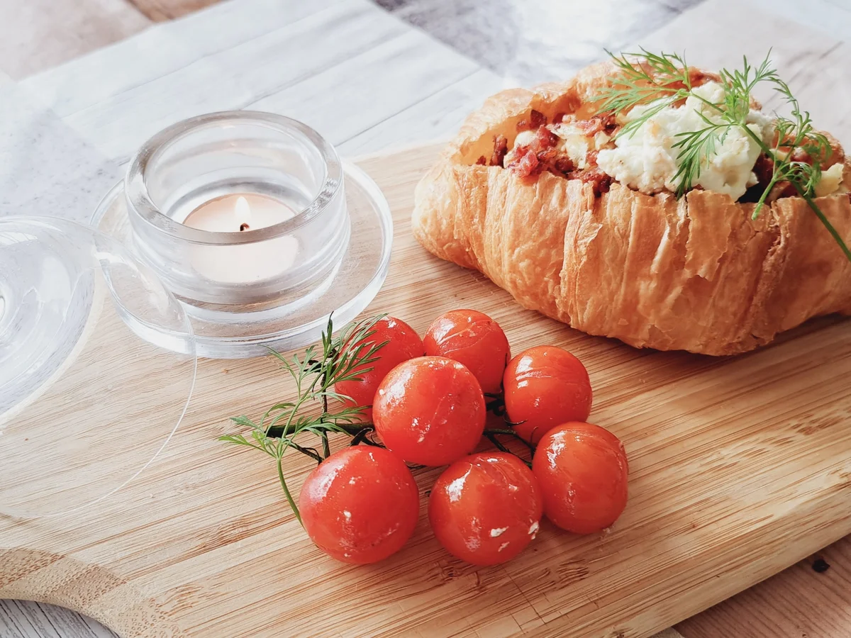 Rezept: Sündiges Croissant Bild Nr. 16576 Sündiges Croissant - Rezept - Bild Nr. 16576