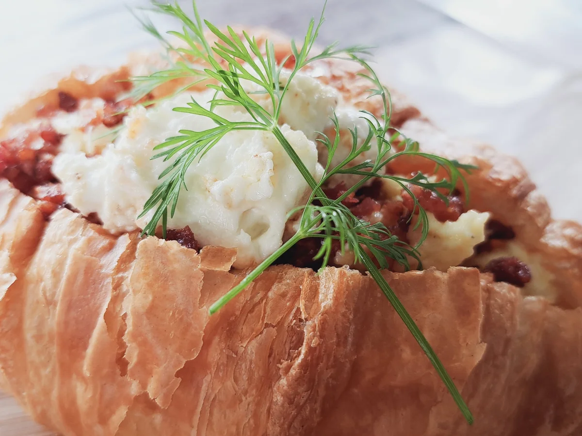 Rezept: Sündiges Croissant Bild Nr. 16577 Sündiges Croissant - Rezept - Bild Nr. 16577