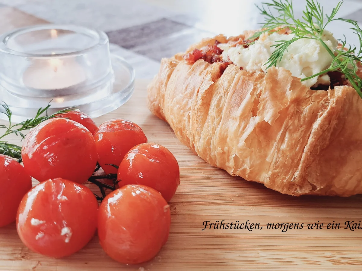 Rezept: Sündiges Croissant Bild Nr. 16576 Sündiges Croissant - Rezept - Bild Nr. 16576