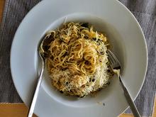 Spaghetti mit Mönchsbart - Rezept - Bild Nr. 16576
