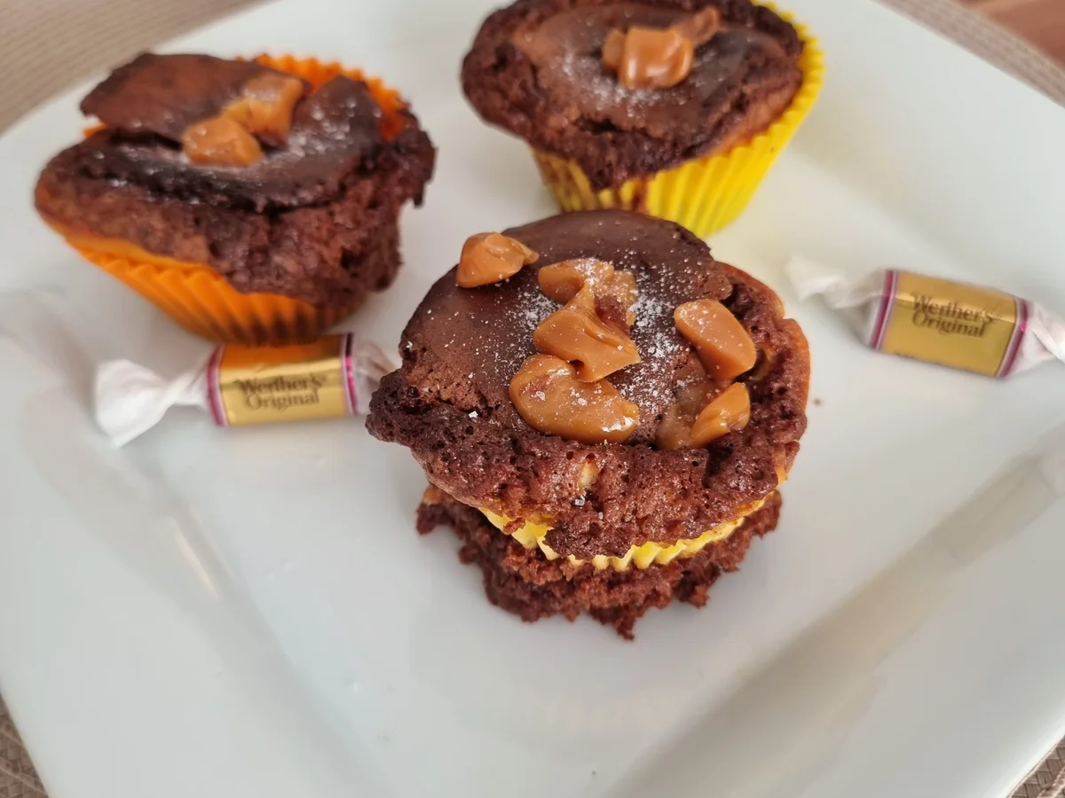 Rezept: Brownie-Cheesecake-Muffins Bild Nr. 16576 Brownie-Cheesecake-Muffins - Rezept - Bild Nr. 16576