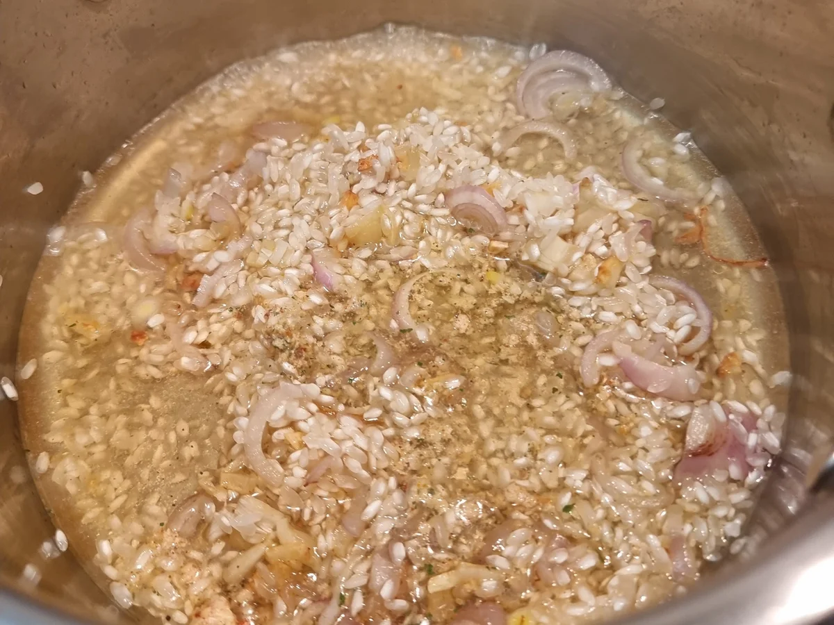 Rezept: Risotto mit getrockneten Tomaten Bild Nr. 16580 Risotto mit getrockneten Tomaten - Rezept - Bild Nr. 16580