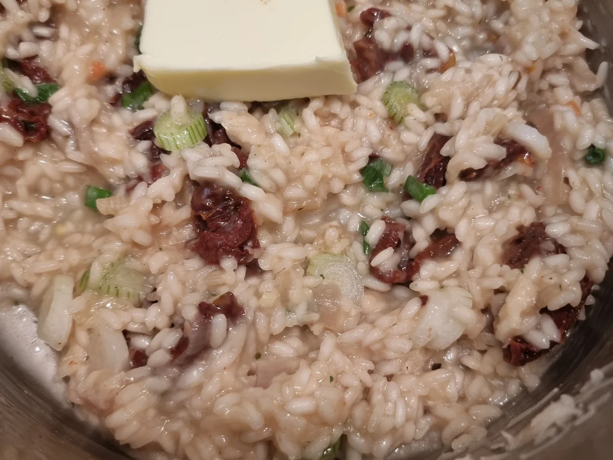 Rezept: Risotto mit getrockneten Tomaten Bild Nr. 16584 Risotto mit getrockneten Tomaten - Rezept - Bild Nr. 16584