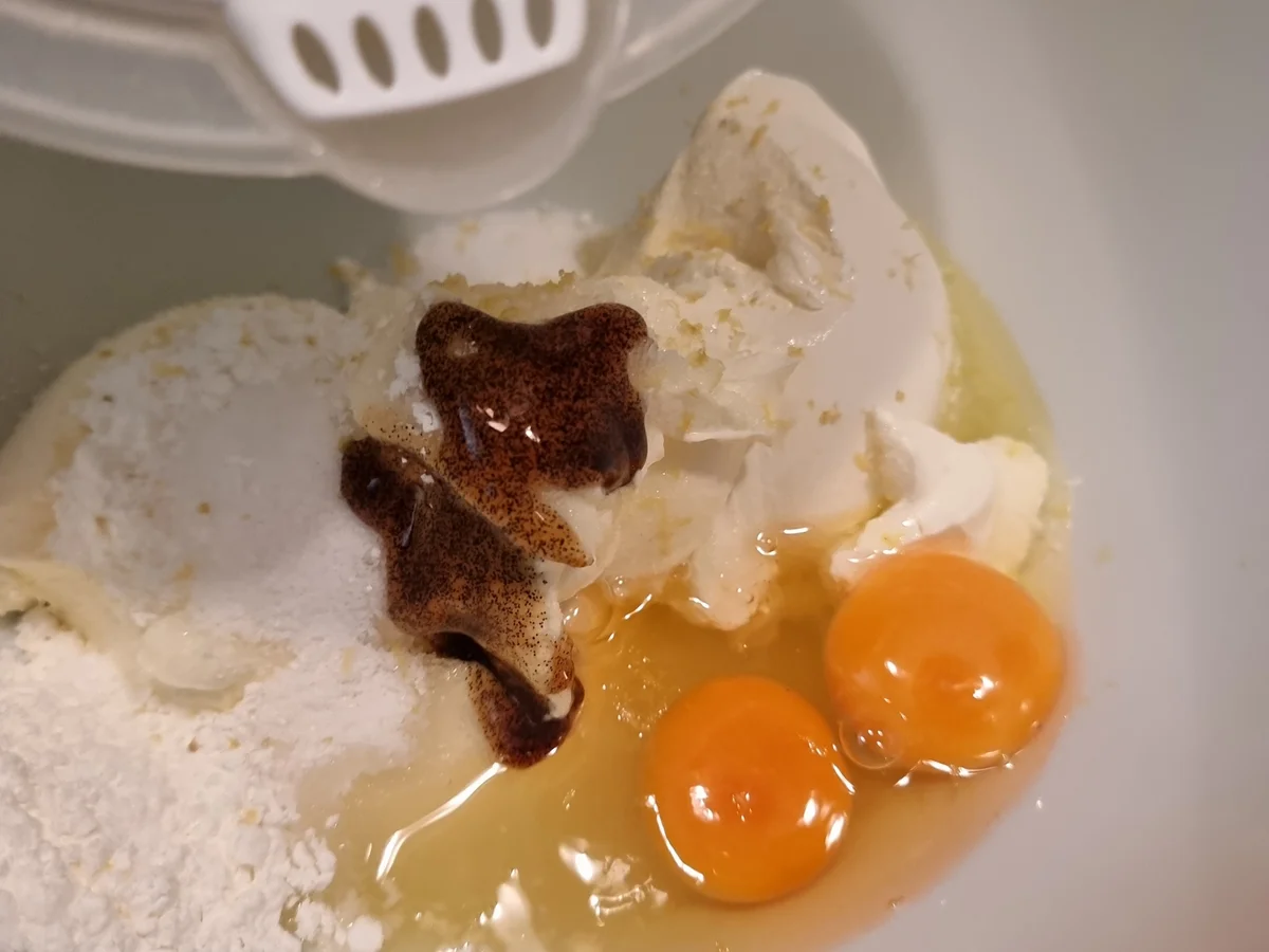 Mini-Cheescakes mit Blaubeeren und Baiserhaube - Rezept - Bild Nr. 16603