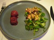 Salat mit Rote Bete Dumplings - Rezept - Bild Nr. 2