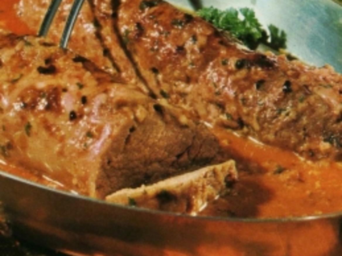 Schweinefilet in Joghurtsauce - Rezept mit Bild