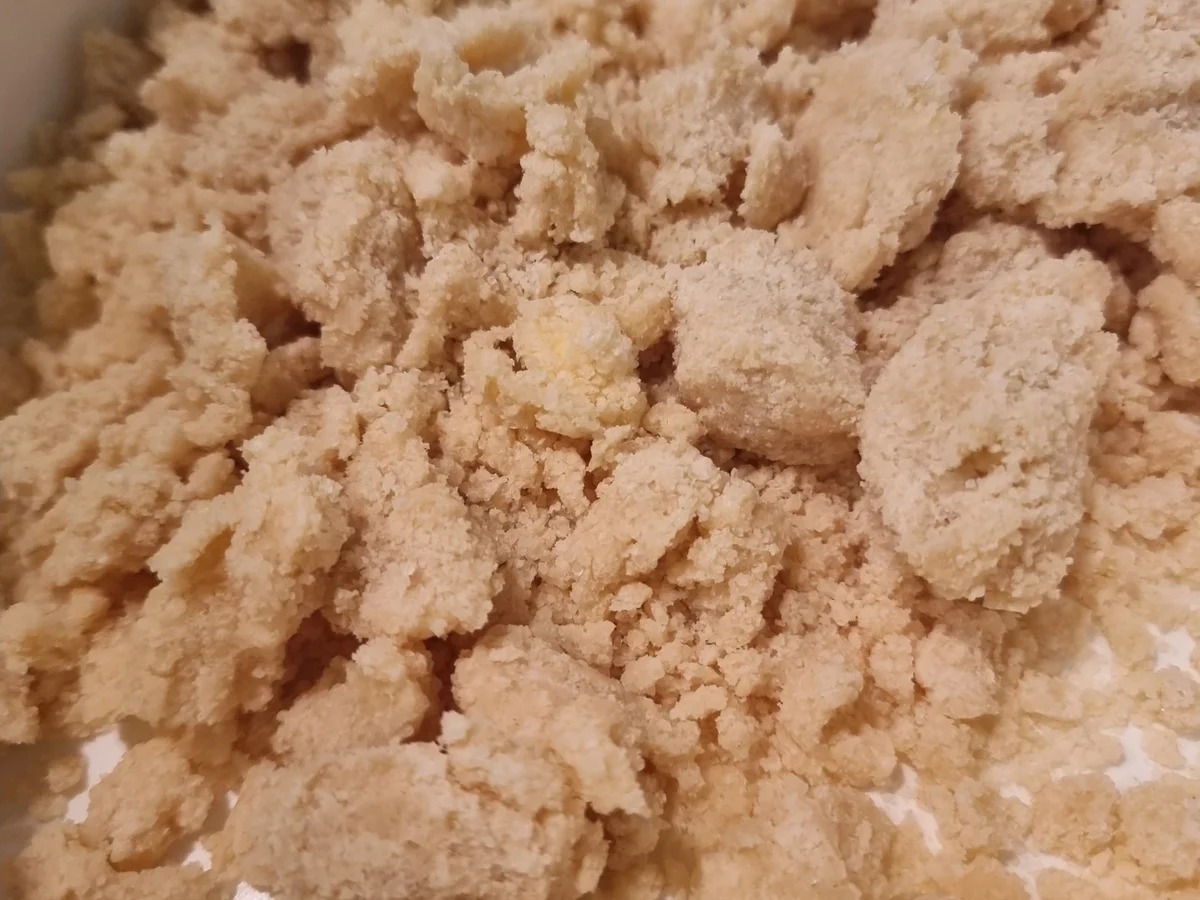 Rezept: Cheescake-Creme mit Himbeeren und Streuseln Bild Nr. 16598 Cheescake-Creme mit Himbeeren und Streuseln - Rezept - Bild Nr. 16598