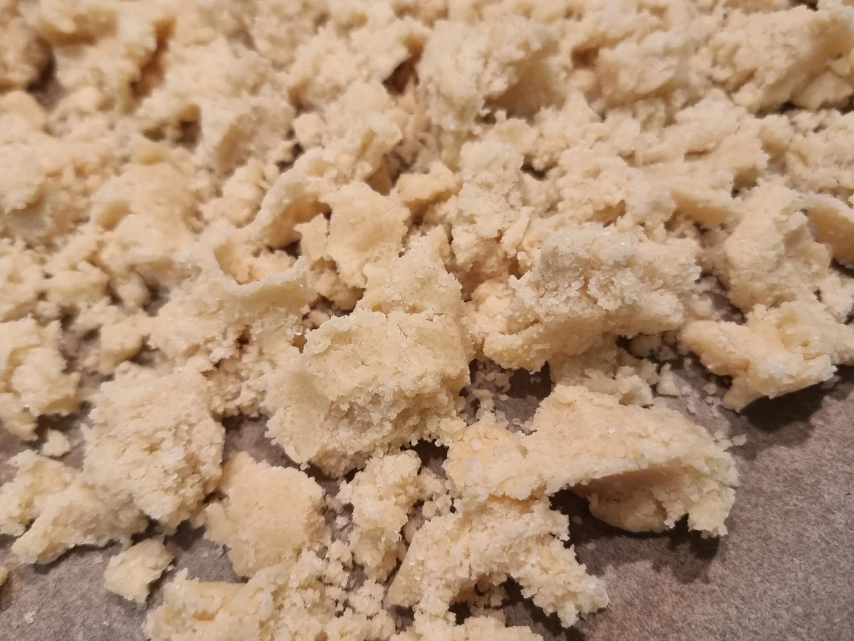 Rezept: Cheescake-Creme mit Himbeeren und Streuseln Bild Nr. 16599 Cheescake-Creme mit Himbeeren und Streuseln - Rezept - Bild Nr. 16599