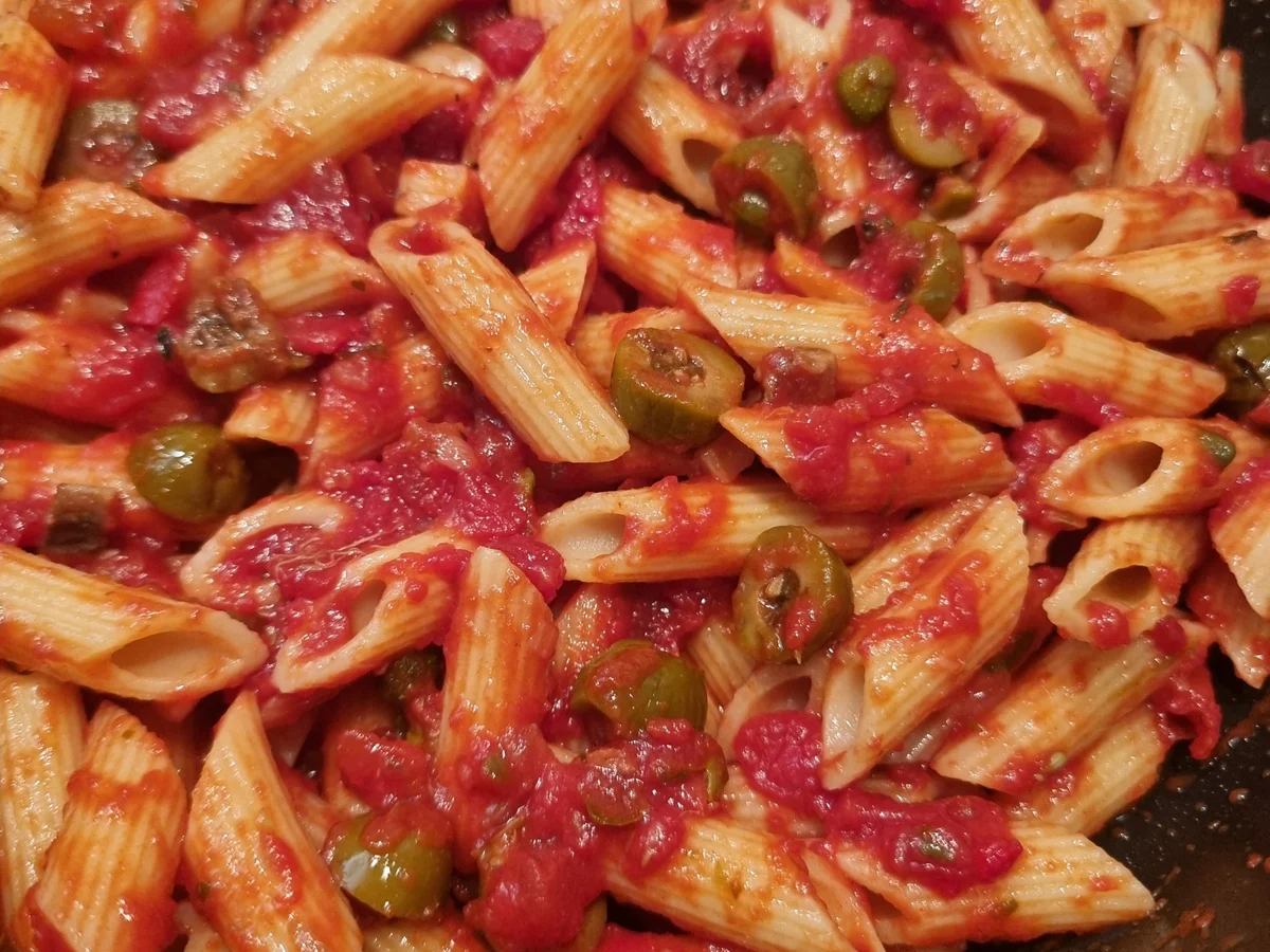 Rezept: Nudeln mit Tomatensauce Bild Nr. 16605 Nudeln mit Tomatensauce - Rezept - Bild Nr. 16605