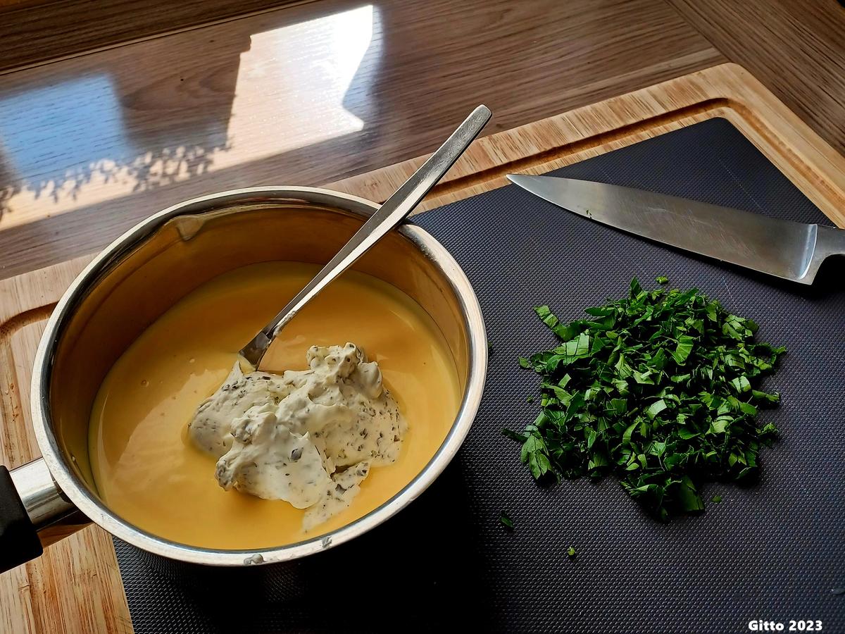 Gratiniertes Schweinefilet mit Spargelpäckchen - von Gitto