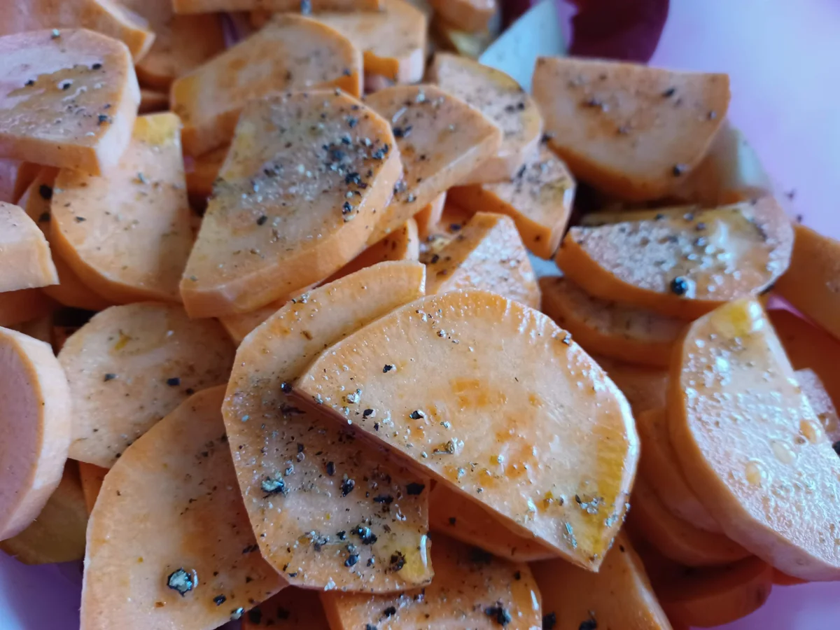 Rezept: Ofengemüse mit Dip Bild Nr. 16601 Ofengemüse mit Dip - Rezept - Bild Nr. 16601