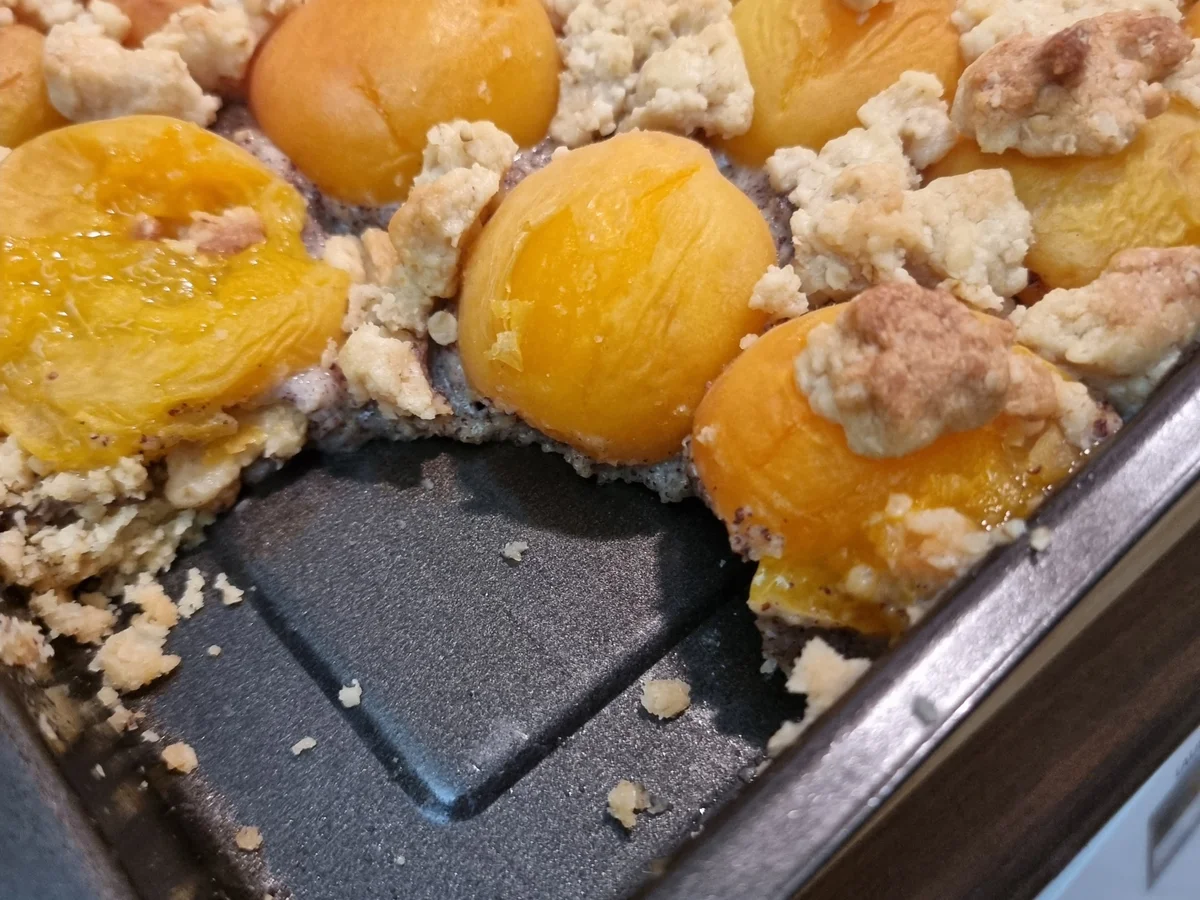 Aprikosen-Mohnkuchen mit Streuseln - Rezept - Bild Nr. 16627
