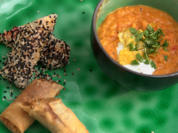 Sommerrolle, Frühlingsrolle und rote Linsensuppe - Rezept - Bild Nr. 16619