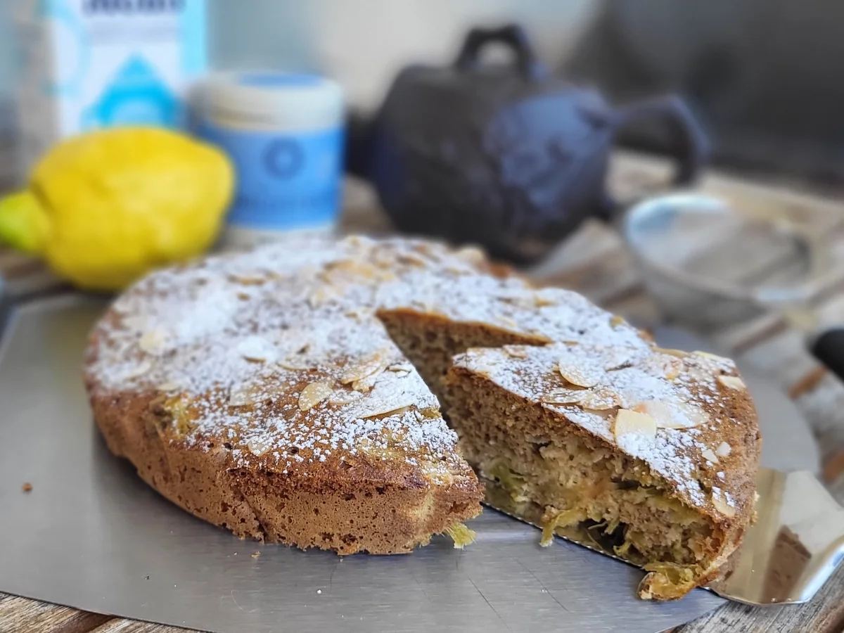 BiNe` S  RHABARBER - MANDELKUCHEN - Rezept - Bild Nr. 3