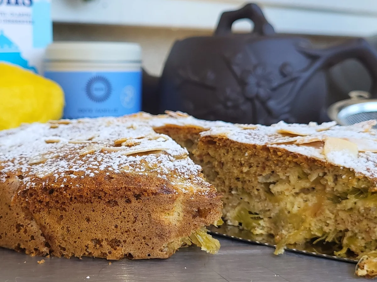 BiNe` S  RHABARBER - MANDELKUCHEN - Rezept - Bild Nr. 16619