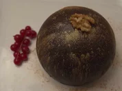 Schokoladenkugel mit Nüssen und Früchten - Rezept - Bild Nr. 16619