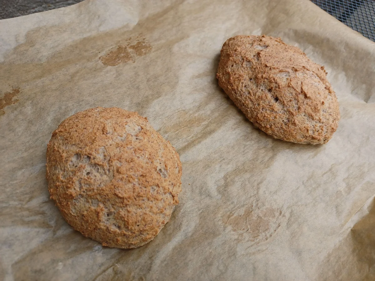 Brötchen mit Flohsamenschalen  - Variante 2 - Rezept - Bild Nr. 16629
