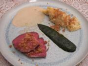 Rinderfilet mit Pasta und Frühlingszwiebeln - Rezept - Bild Nr. 16625