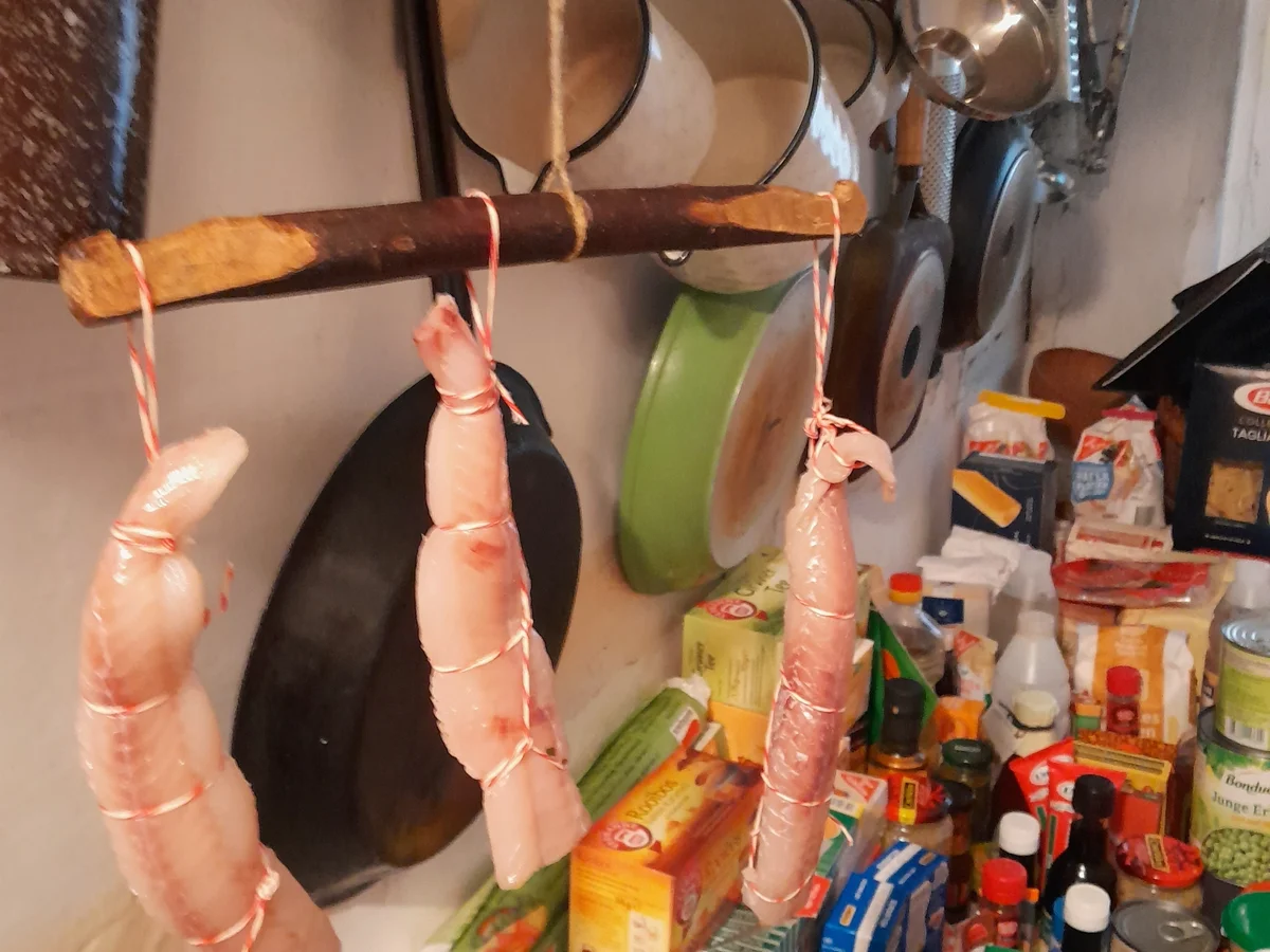 Alaska Seelachs geräuchert im Holzbackofen. - Rezept - Bild Nr. 16627