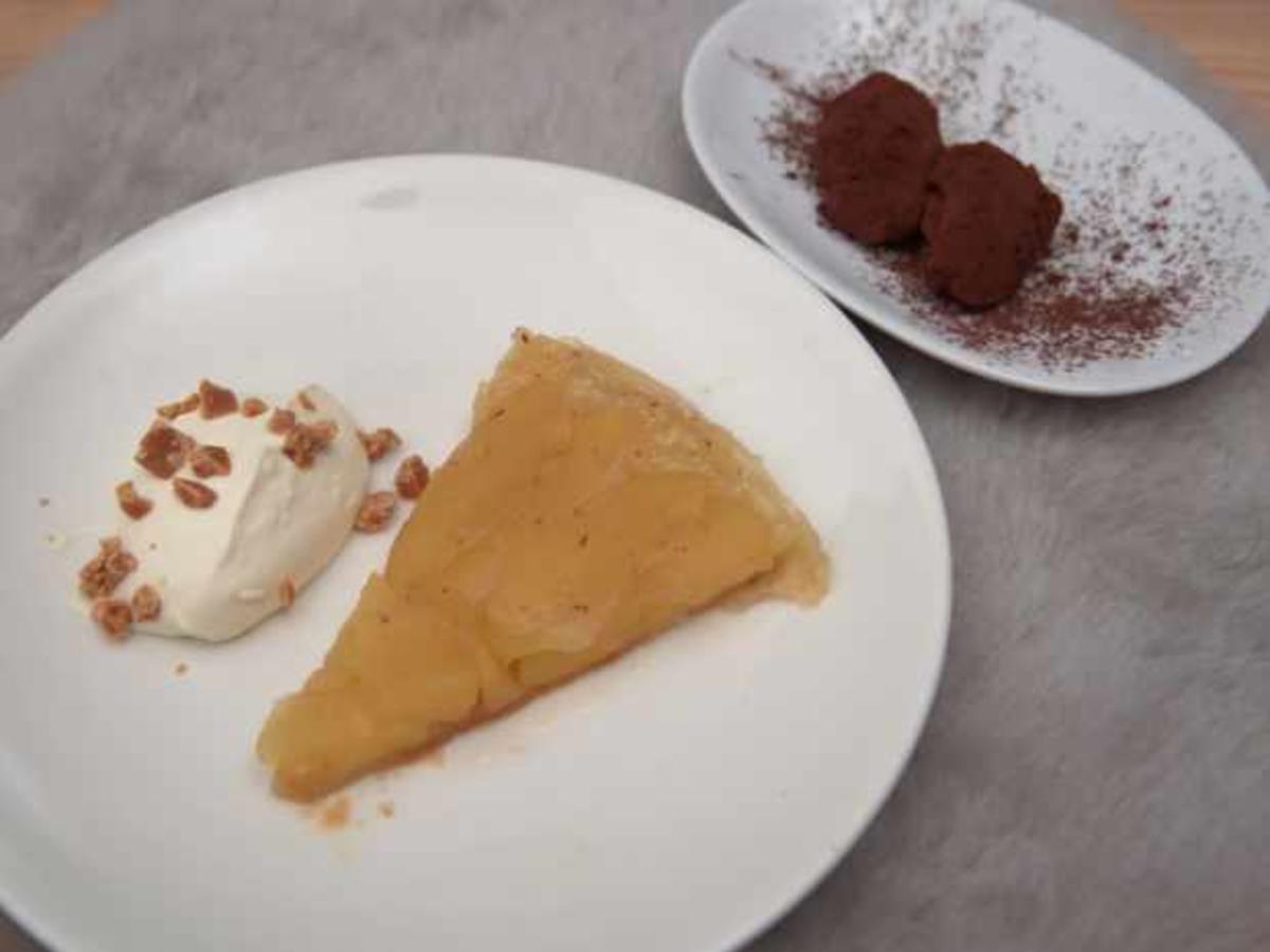 Tarte Tatin und Schokoladen Trüffel - von Das perfekte Dinner